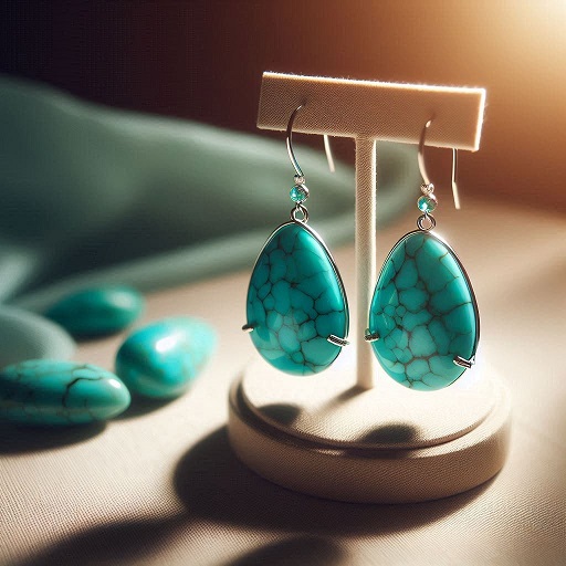 گوشواره فیروزه زنانه